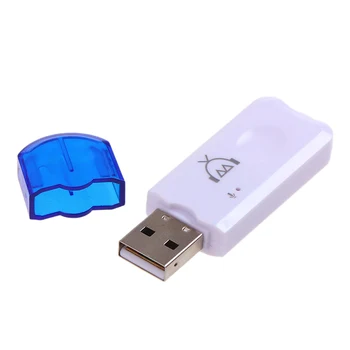 

Wireless Audio Adapter Stereo For USB Car MP3 Player Bluetooth Transmitter