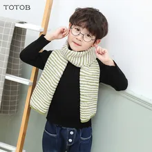 Осенне-зимние шарфы, Классический Полосатый шарф, детский Модный милый теплый кашемировый шарф, мужской шарф на заказ