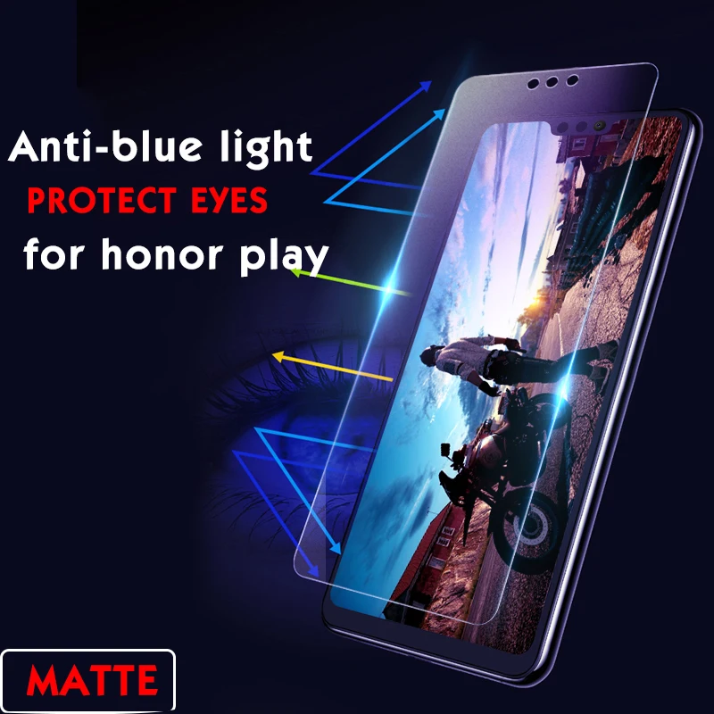 2 шт./лот, матовое закаленное стекло для huawei honor play 3, Защита экрана для honor play 3, анти-синий светильник, закаленное стекло(4 стиля
