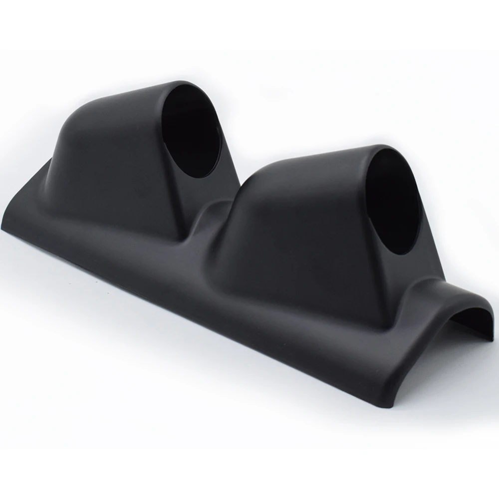 A Pillar 52mm Dual Hole Gauge Pod Holder Dashboard Panel For Chevrolet Chevy Silverado/GMC Sierra Duramax S-10 El Camino Boost