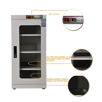 

Equipped with LED control electronic humidity dry desiccator cabinet