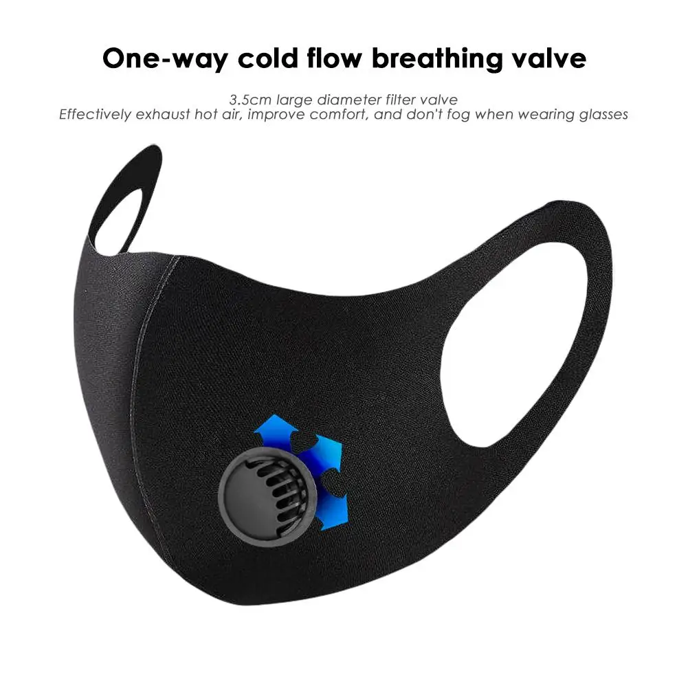 

1Pcs Fashion Unisex Cotton Breath PM2.5 Mouth Mask Anti-Dust Anti Pollution Mask Cloth Activated carbon filter respirator