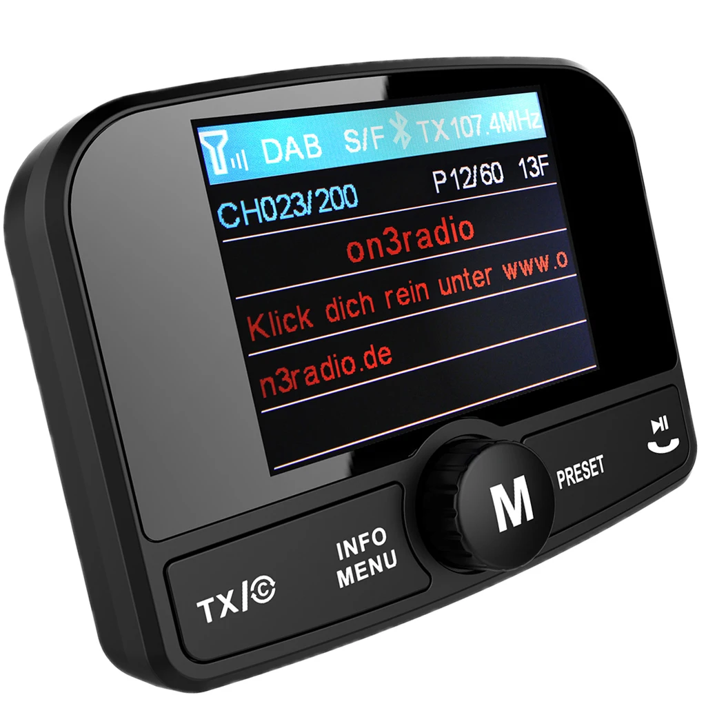 Bluetooth fm-передатчик Автомобильный MP3-плеер руки, бесплатный автомобильный комплект беспроводной радио аудио адаптер с TF картой