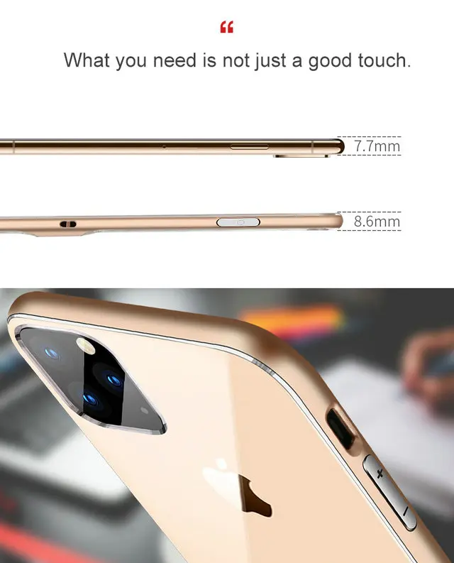 Для iPhone 11 Pro Max чехол Роскошный тонкий матовый чехол Подставка для Apple iPhone 11 чехол для iPhone 11 Pro Чехол iPhone11 11Pro
