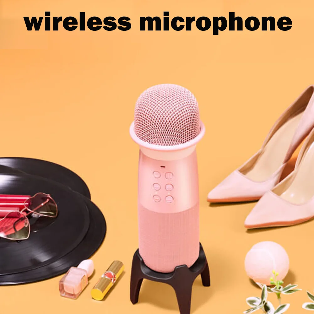 Microphone karaoke Spot bluetooth Microphone Speaker Multiple Noise
