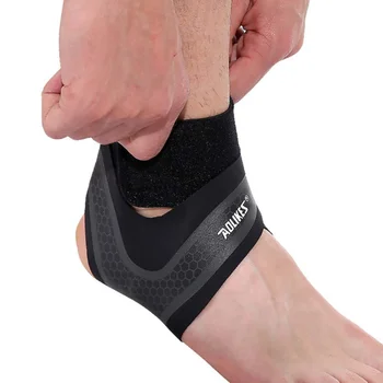 

Sport Ankle Brace Protector Lightweight Breathable Compression Sprain Foot Support Wrap Protection For Running Fitness
