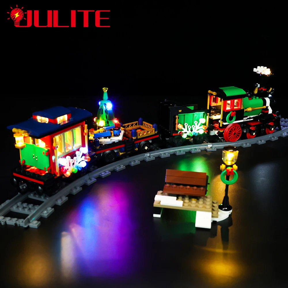 

LED Light Kit For Creator 10254 Winter Holiday Trai Chunyun Train Station New Year DIY Toys Set (Not Include Building Blocks)