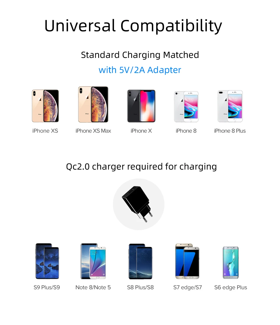 Беспроводной телефон зарядное устройство Подставка для iPhone X XS samsung S9 S10 huawei P20 Мобильный телефон быстрая Беспроводная зарядная станция зарядное устройство для телефона