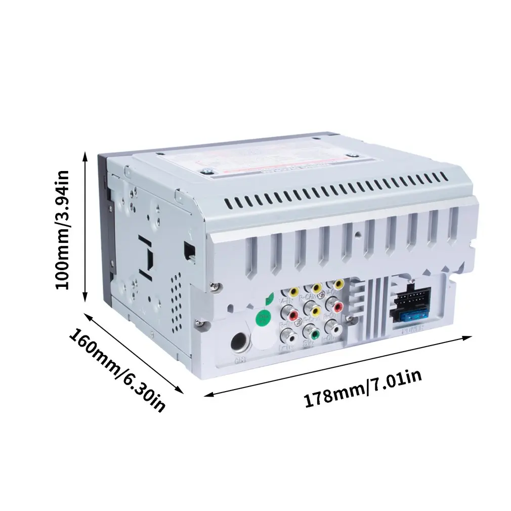6.2-inch RK-6618B 2DIN Car Multimedia Player Steering Wheel Control FM Radio wireless Hands-free Calls Car Media Player