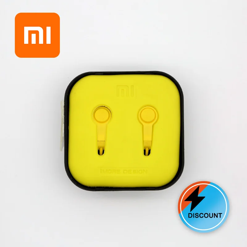 

new Piston Fashion Yellow XIAOMI Youth Version In Ear Stereo Earphone Wire Control with MIC for MI Redmi Note 4 5 5A 4X 3X 3S 5P
