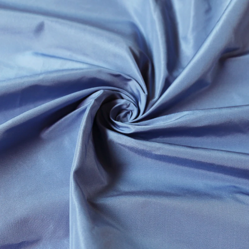 100 см* 140 см Тяжелая шелковая Тафта Ткань формы свадебное платье ткани синего цвета