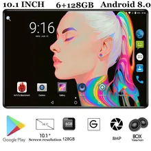 Glass-Screen Android Wifi Octa-Core 10 OS GPS LTE Newest 4G 6GB IPS 128GB 6GB-RAM 128GB-ROM