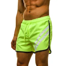 Летние Новые мужские шорты для тренажерного зала, мужские шорты для фитнеса, повседневные быстросохнущие короткие штаны, мужские шорты для бега, тренировки, пляжные шорты, Брендовые спортивные штаны, 7 цветов