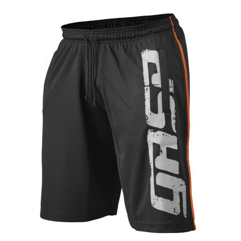 New Arrival Summer Mens Fitness Bodybuilding Breathable Quick Drying Short Gyms Men Casual Joggers Shorts