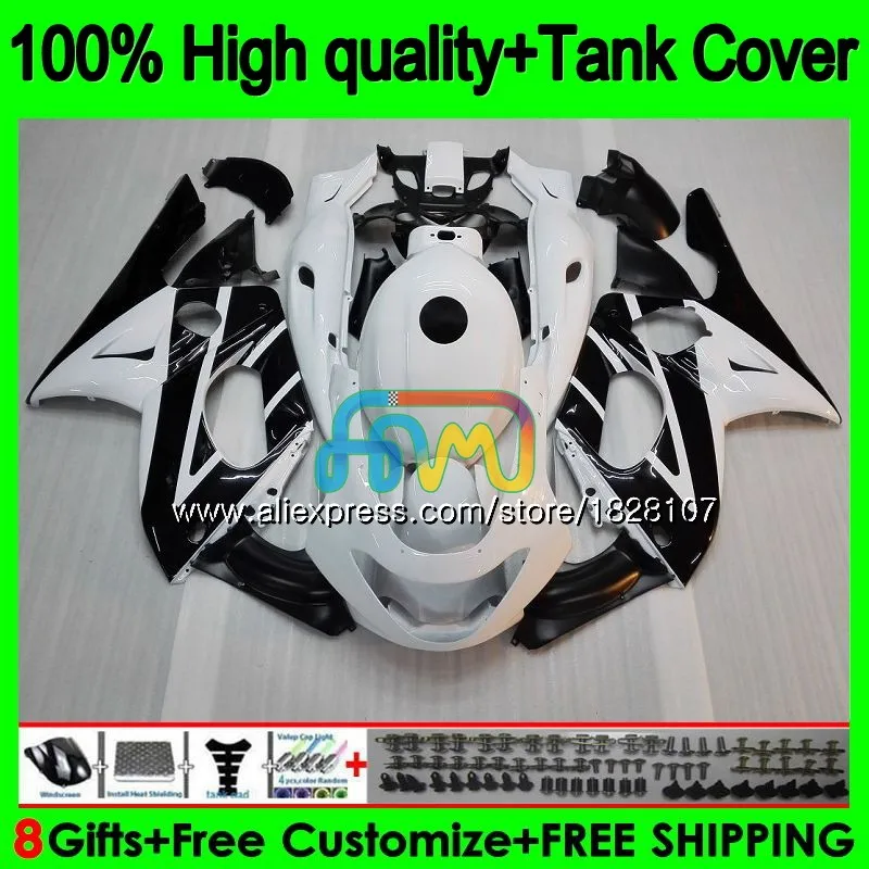 YZF600R для YAMAHA Thundercat 96 97 черно-белый 98 99 00 01 02 72BS. 5 YZF-600R YZF 600R 1996 1997 1998 1999 2000 2001 обтекатель