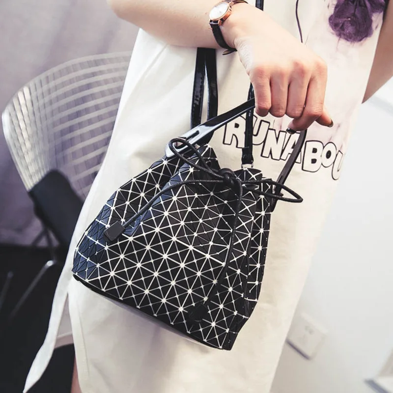 

2019 Summer New Style Silica Gel Bucket Bag Shoulder WOMEN'S Bag