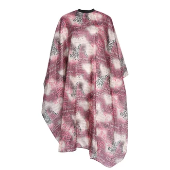 

Hair Cut Gown Print Cloth Cape Salon Hairdressing Hairstylist Barber Nylon Cloth Protector Fashion Hot Professional Haircut Tool