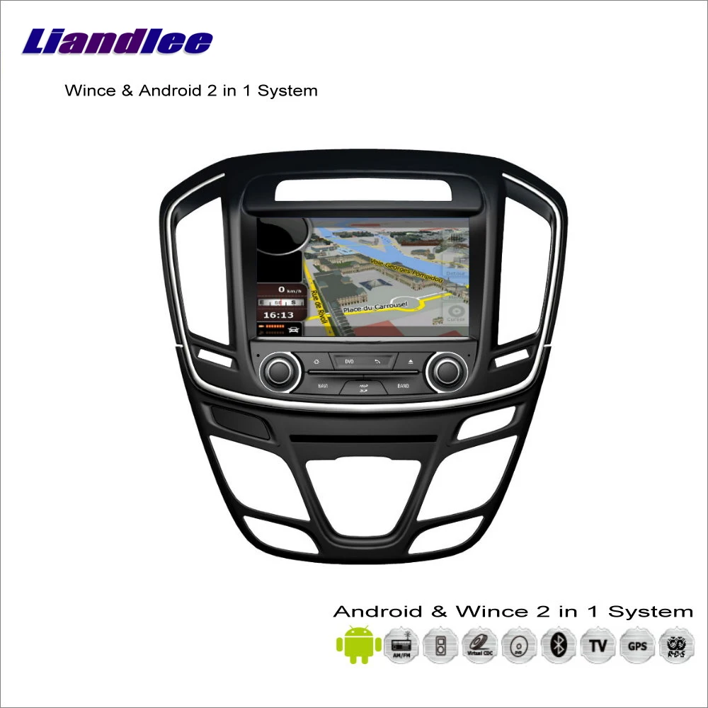 Автомобильная Мультимедийная система Liandlee Android для Opel Insignia 2014 ~ 2015 радио CD DVD плеер
