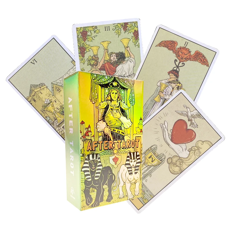 Baraja De Tarot Qoukonao – 78 Cartas De Adivinación Con Diseño óptico, Para Principiantes Y Expertos, Ideal Para Viajes, Regalos Y Meditación