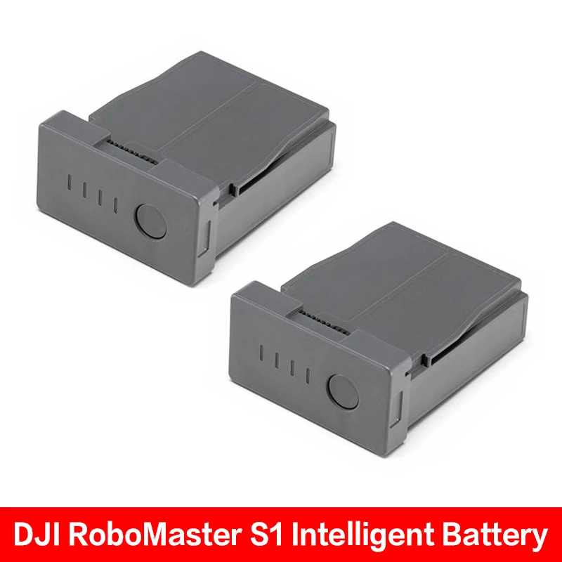 

2PCS DJI RoboMaster S1 Smart Battery Life time is up to 35 Minutes 3-core 4.2 V Lithium-ion For RoboMaster S1