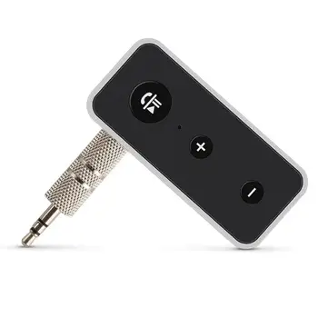 

Bluetooth 5.0 Audio Receiver Excellent Craftsmanship Well Durability 3.5mm AUX Handsfree Adapter Speaker Built in Mic