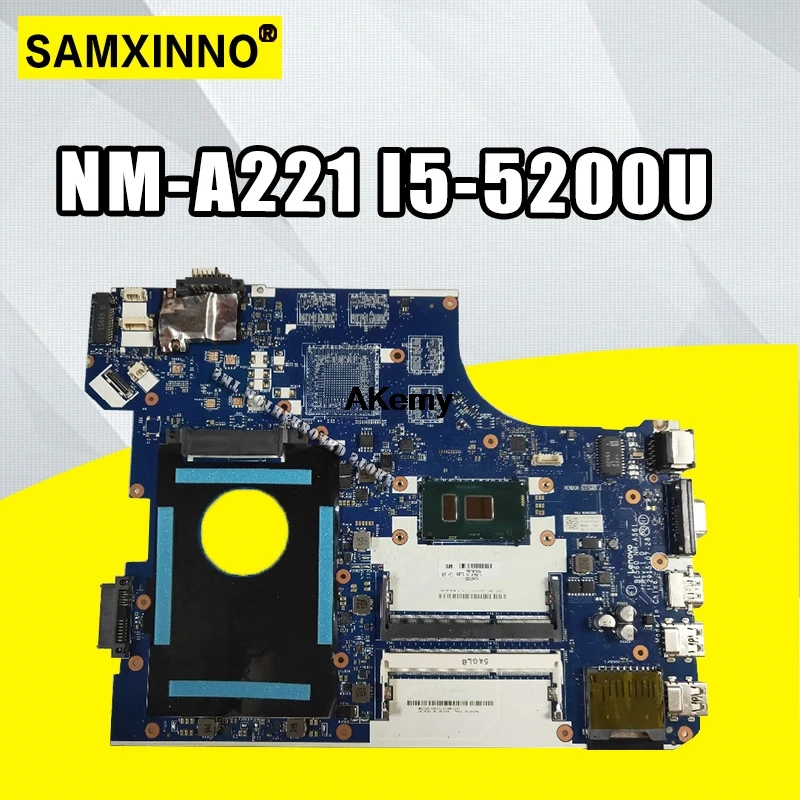

Lenovo ThinkPad E550 E550C AITE1 NM-A221 Notebook Motherboard FRU 00HT638 CPU i5 5200U DDR3 100% Test Work