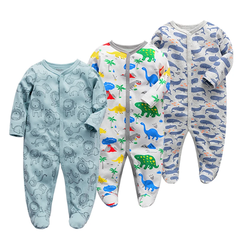 3pieces-lot-Summer-Baby-Rompers-Spring-Newborn-Baby-Clothes-For-Girls-Boys-Long-Sleeve-Jumpsuit-Baby (1)
