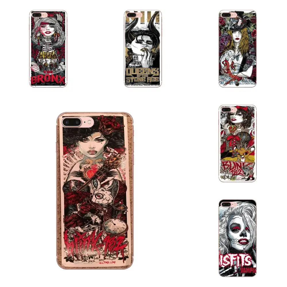 Colorful For Apple iPhone 4 4S 5 5C 5S SE SE2 6 6S 7 8 11 Plus Pro X XS Max XR Unique Hand-painted Style Girl Dark Face Hybrid | Мобильные