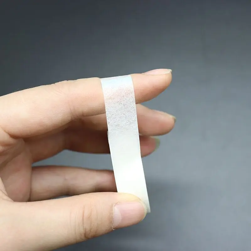2 рулона волокно для наращивание ресниц Нетканая ткань клейкая лента бумажная лента для накладных ресниц патч под инструменты для макияжа глаз