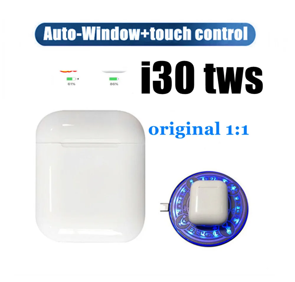 I30 Super Bass i30 TWS беспроводные bluetooth наушники гарнитура 5 0 Спортивная для бега pk i7s i9s