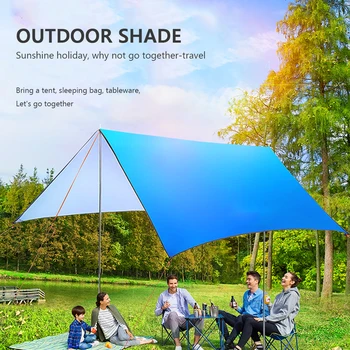 

210D Summer Shade Sail Square Rectangle Waterproof UV-resistant Sail Awning Outdoor Garden Terrace Pool Shade Cloth Camping Yard