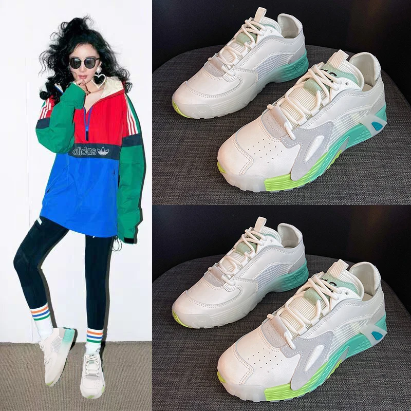 

Womens Fashion Running Shoes All-match Breathable Sneakers Outdoor Casual Shoes