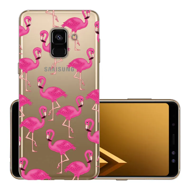 CROWNPRO, мягкий ТПУ чехол для samsung Galaxy A8, чехол, задняя крышка для телефона, чехол для samsung A8, чехол для samsung A8 Plus - Цвет: HLN