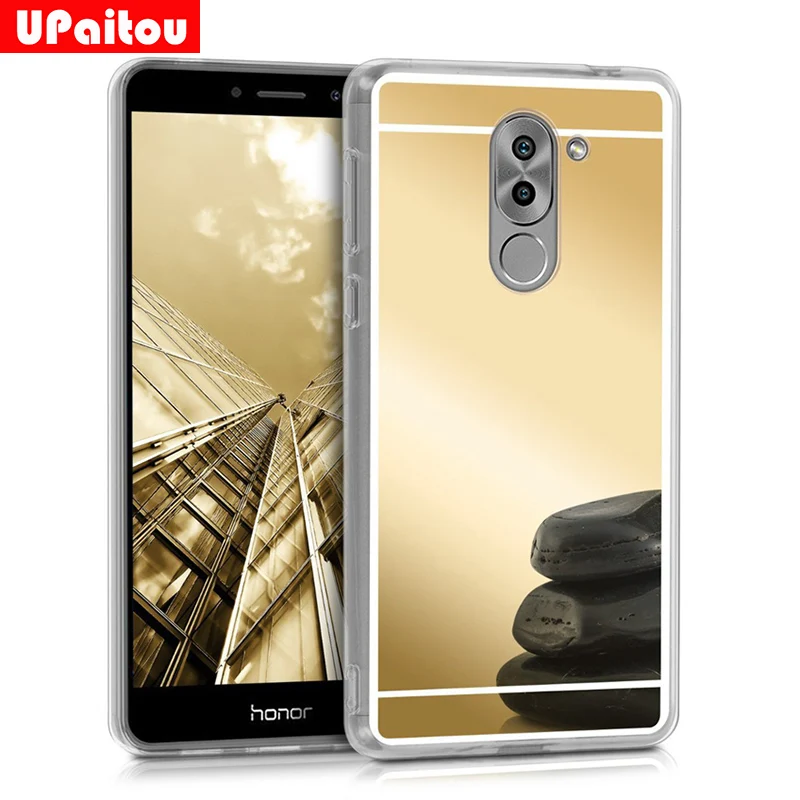 UPaitou зеркальный чехол для Huawei Mate 20 10 Pro Honor 6X/Mate 9 Lite/GR5 2017 TPU акриловый с мягкой