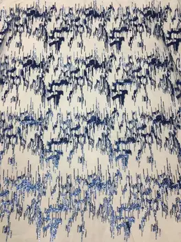 

5yards/bag Sequin embroidery European and American style cloth 5 colors can be used in wedding dress decoration XX518#