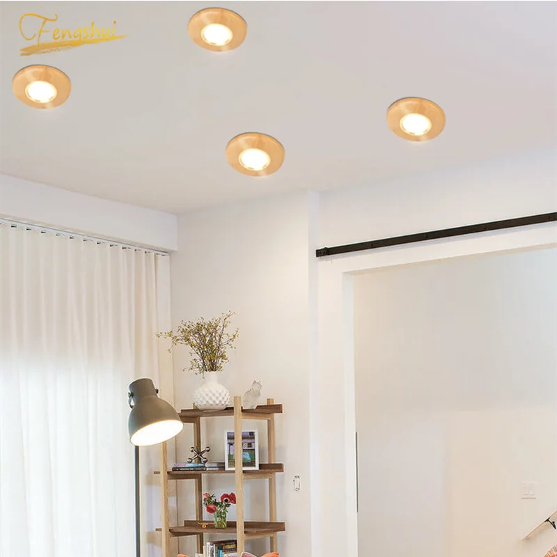 

Nordic LED Ceiling Lights Modern Wooden Kitchen Living Room Ceiling Light Hotel Restaurant Lighting Ceiling Light Lustre Fixture