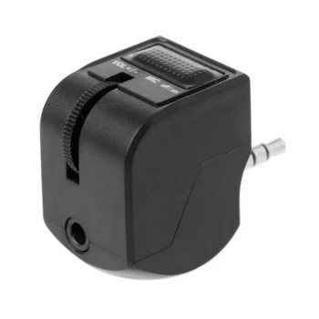 

3.5mm Jack Headset Adapters with Mic On/Off + Volume Control Game Playing Lightweight Elements for PS4 Controller