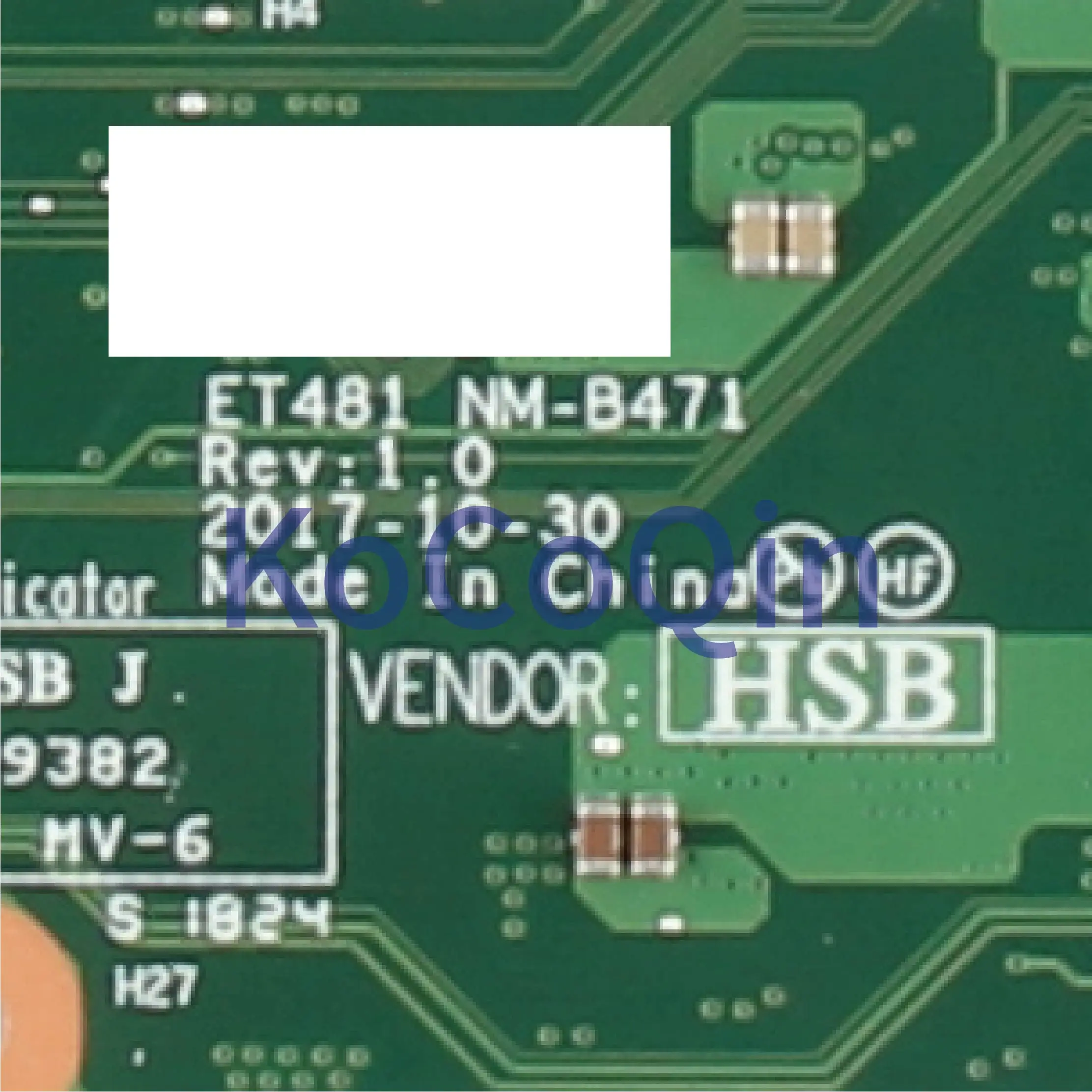  KoCoQin Laptop motherboard For LENOVO Thinkpad T480S Core 01LV622 NM-B471 Mainboard SR3L9 I5-8350U