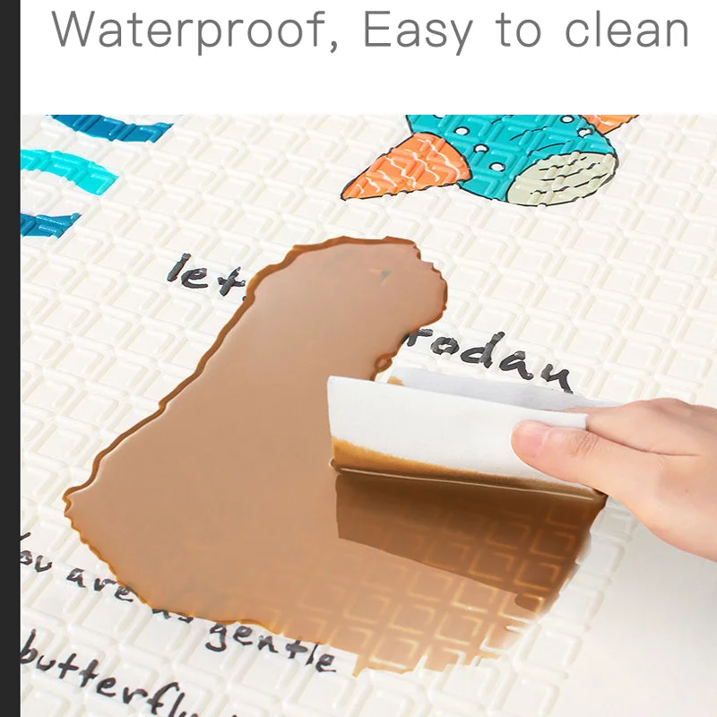 Miamumi Educational Mat Carpet Kids Baby Games 1cm Mat Foam Children's Rug Baby Gym Playmat Activit