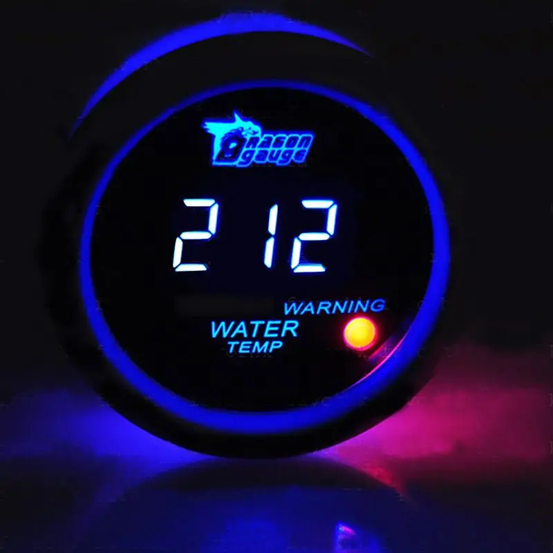 

Universal Car Temperature Blue Digital Display Racing Instrument Water Temp Gauge 40~150C