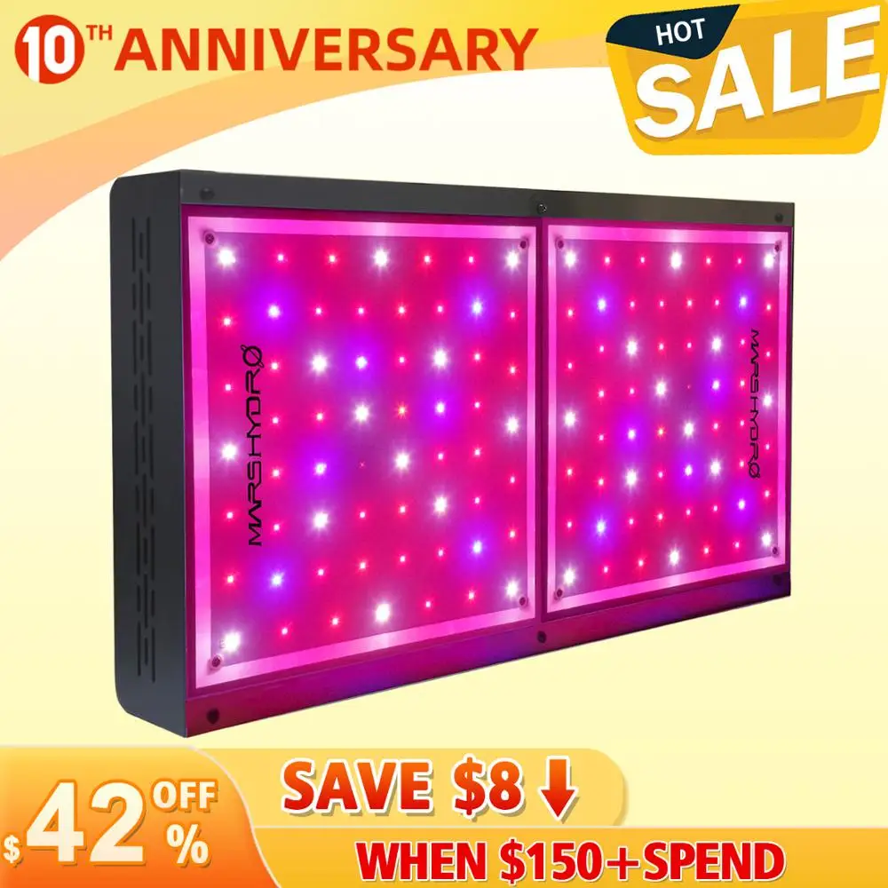 Mars Hydro ECO 600 Вт полный спектр LED Grow Light Гидропонные питательные вещества | Фитолампы -32843843840