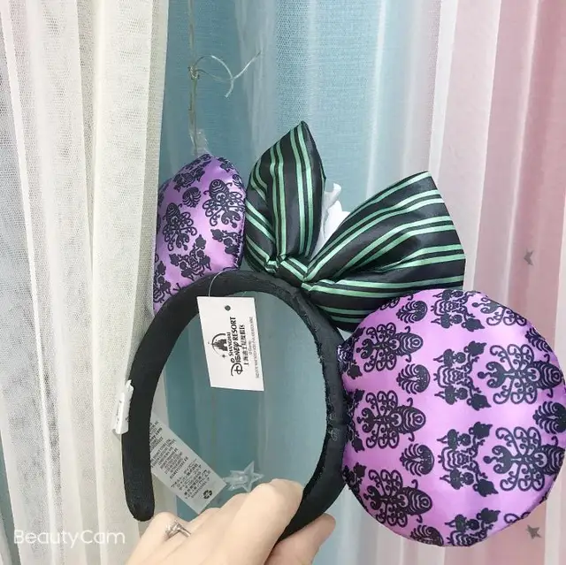 2020 Disney Parks purple Minnie Mouse Ears Headband new