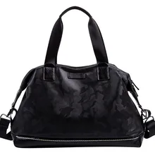 Камуфляжная дорожная сумка для короткой поездки модная трендовая спортивная сумка черная оксфордская дорожная сумка