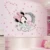 3D Cartoon Mickey Minnie Mouse baby home decals wall stickers for kids room Princess Room Sticker 1