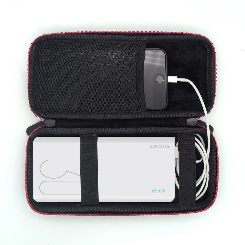 

2019 New EVA Hard Portable Carrying Storage Bag Box Case For Romoss Sense 8 / 8+ Mobile Power Cover for Romoss sense 8 Case