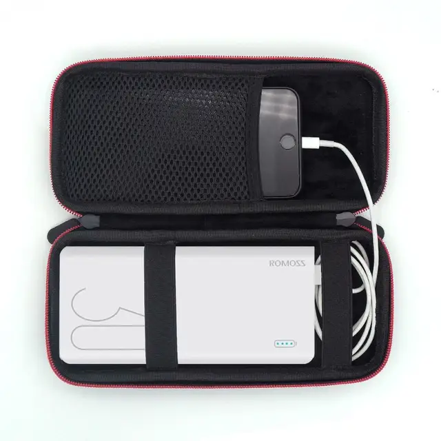 US $7.59 2019 New EVA Hard Portable Carrying Storage Bag Box Case For Romoss Sense 8 / 8+ Mobile Power Cover