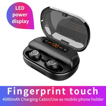 

TWS 5.0 Bluetooth Earphone Touch Control Sports Waterproof Gaming Headset HIFI Stereo Bass Sound True Wireless Earphones Earbuds