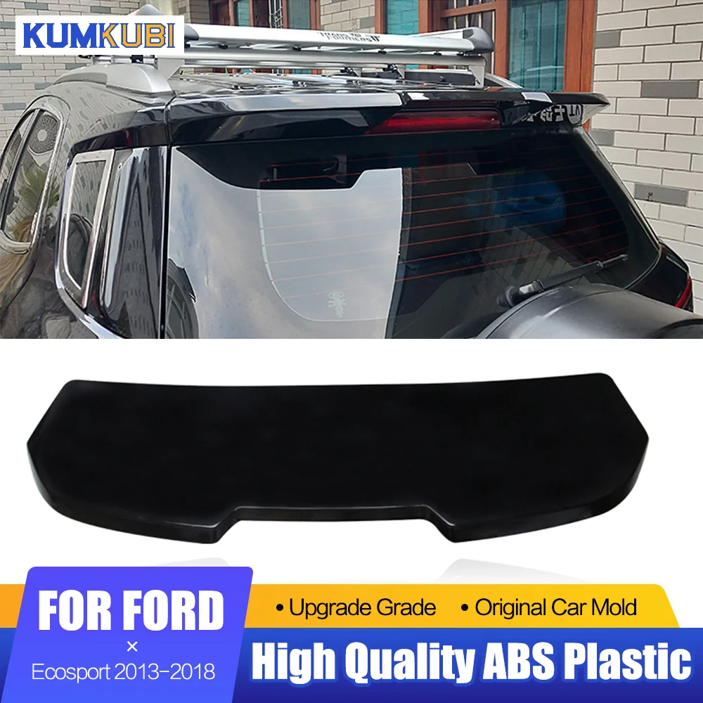 For For Ford Ecosport Spoiler ST ABS Material Car Rear Wing Primer