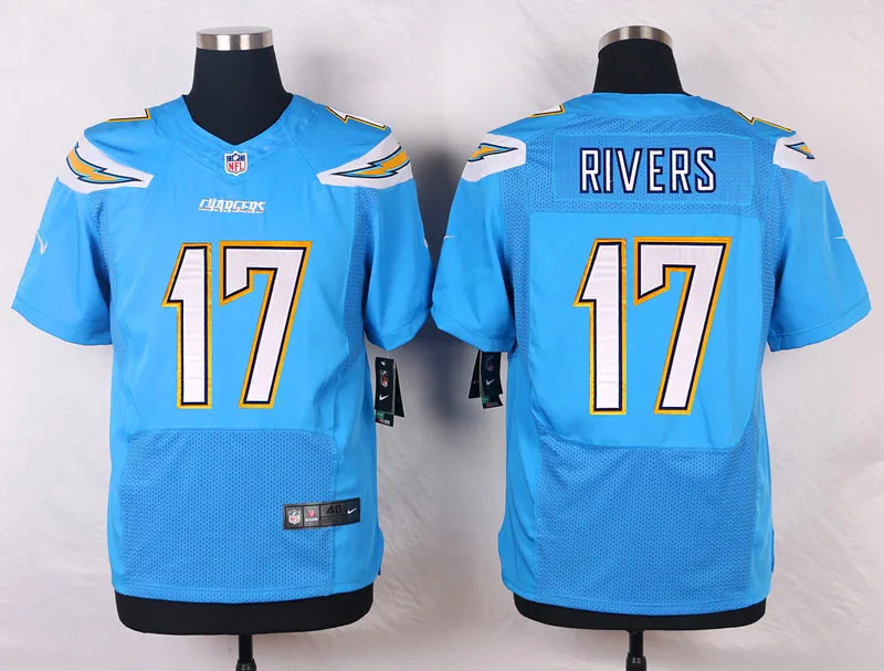 Коричневый Stitiched, Лос-Анжелес,#28 Мелвин Гордон,#17 Филипп Риверс,#13 Keenan Allen Jersey - Цвет: Коричневый