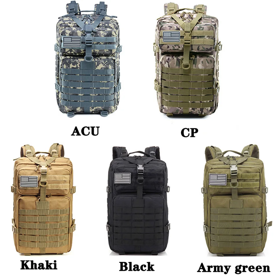 

Outdoor Backpack 900D Waterproof Bag Molle Military Tactical Backpack Rucksack Sport Bag Travel Hunting Camping Hiking Backpacks